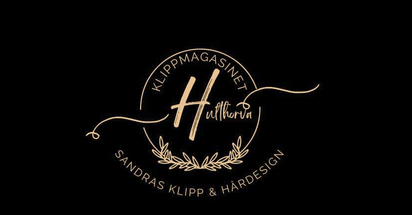 Sandras klipp och hårdesign logotyp