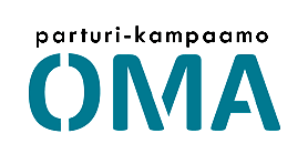 Parturi-kampaamo Oma logo