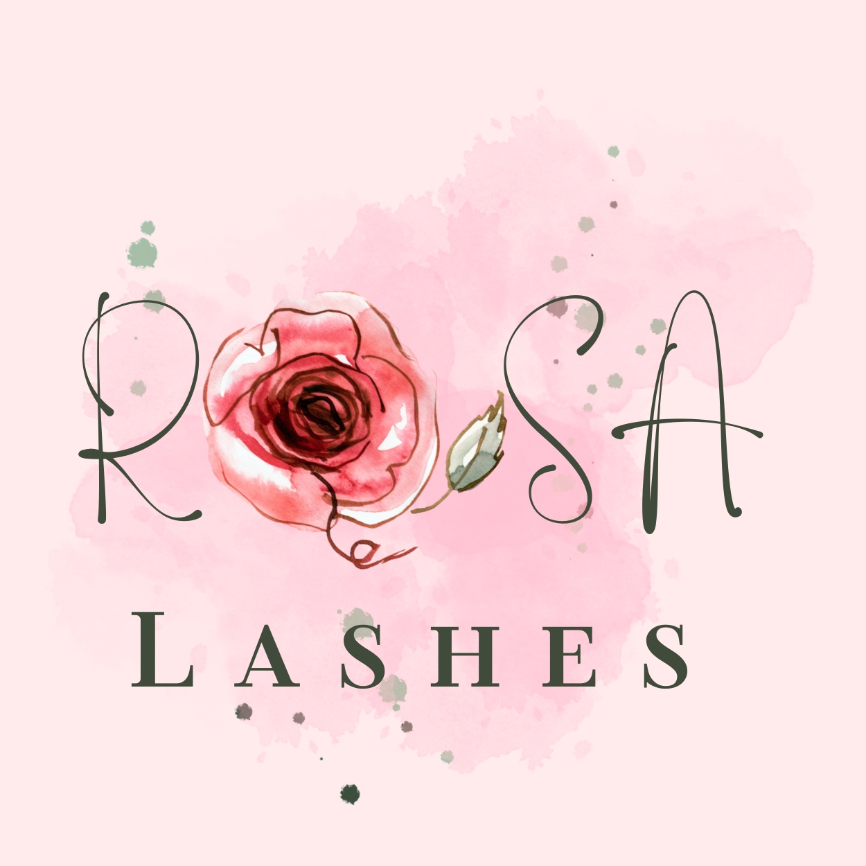 Rosa Lashes logo