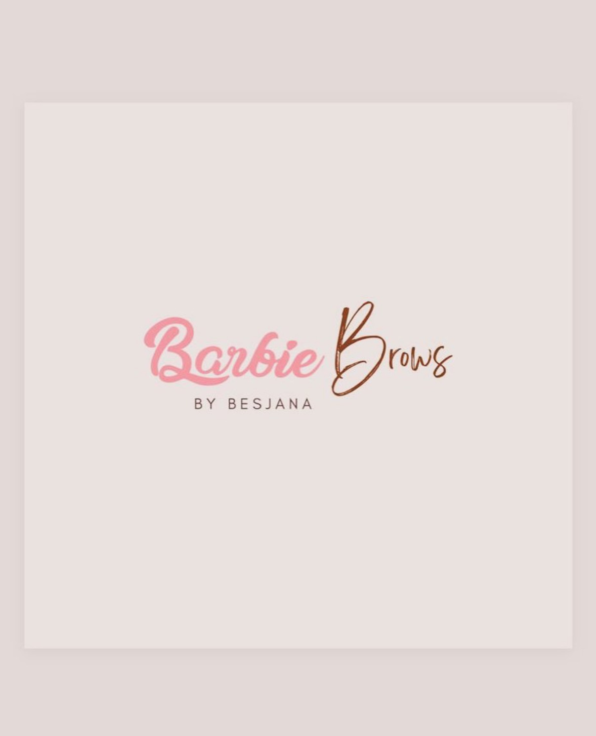 Barbie Brows logo
